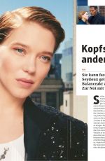 LEA SEYDOUX in Arte Magazine, October 2022