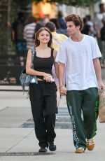 LENI KLUM and Aris Rachevsky Out in New York 09/15/2022