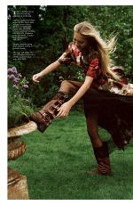 LILA GRACE MOSS for Vogue Magazine, UK October 2022