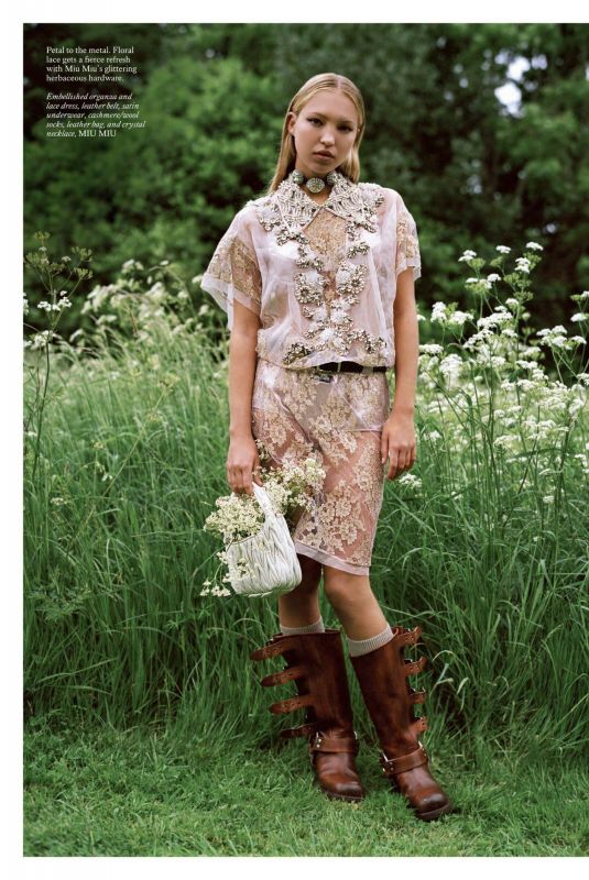 LILA GRACE MOSS for Vogue Magazine, UK October 2022
