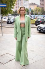 LILI REINHART Out and About in Milan 09/22/2022