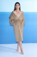 LILY ALDRIDGE Out at Milan Fashion Week 09/22/2022