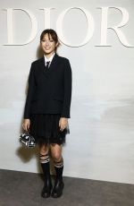 LILY CHEE at Christian Dior Show at Paris Fashion Week 09/27/2022