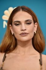 LILY JAMES at 74th Primetime Emmy Awards in Los Angeles 09/12/2022