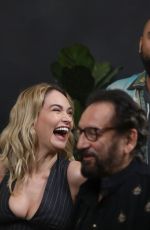 LILY JAMES at thewrap Studio at TIFF in Toronto 09/10/2022