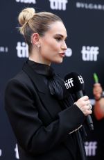 LILY JAMES at What