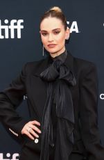 LILY JAMES at What