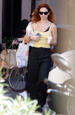 LILY JAMES Out and About in Rome 09/25/2022