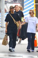 LILY-ROSE DEPP and Yassine Stein at a Date in New York 09/13/2022