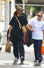 LILY-ROSE DEPP and Yassine Stein at a Date in New York 09/13/2022