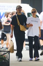 LILY-ROSE DEPP and Yassine Stein at a Date in New York 09/13/2022