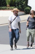 LINDA PERRY Out Hiking with a Friend in Los Feliz 09/24/2022