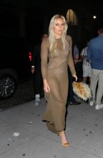 LINDSEY VONN Arrives at Zero Bond in New York 09/09/2022