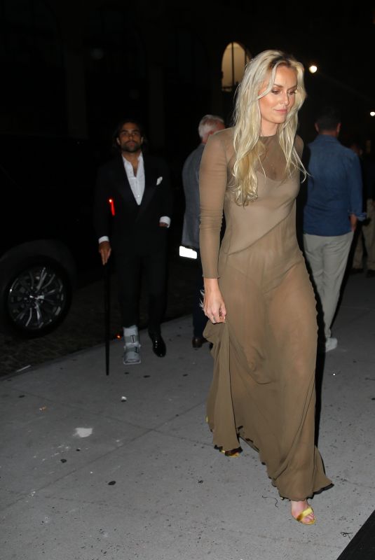 LINDSEY VONN Arrives at Zero Bond in New York 09/09/2022