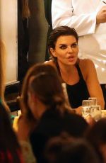 LISA RINNA at a Dinner at Cipriani Downtown in New York 09/12/2022