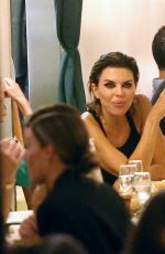 LISA RINNA at a Dinner at Cipriani Downtown in New York 09/12/2022