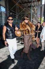 LISA RINNA Leaves Michael Kors Fashion Show in New York 09/14/2022