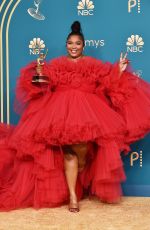 LIZZO at 74th Primetime Emmy Awards in Los Angeles 09/12/2022