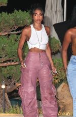 LORI HARVEY Leaves Nobu in Malibu 09/20/2022