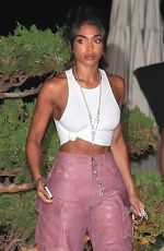 LORI HARVEY Leaves Nobu in Malibu 09/20/2022