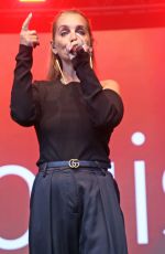 LOUISE REDKNAPP Performs at Trentham Live 2022 in Staffordshire 09/02/2022