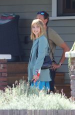 LUCY BOYNTON on the set of The Greatest Hits in Los Angeles 09/20/2022