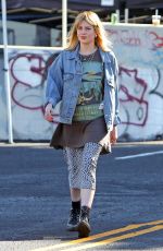 LUCY BOYNTON on the Set of The Greatest Hits in Los Angeles 09/26/2022