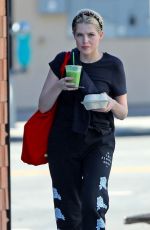 LUCY BOYNTON Out for Juice and Food to go in West Hollywood 09/22/2022
