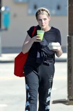 LUCY BOYNTON Out for Juice and Food to go in West Hollywood 09/22/2022