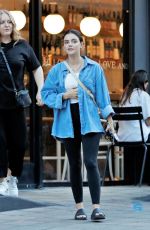 LUCY HALE Leaves Dinner at Cafe Gratitude in Los Angeles 09/08/2022