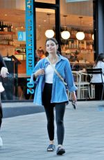 LUCY HALE Leaves Dinner at Cafe Gratitude in Los Angeles 09/08/2022