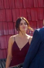LUCY HALE on the Set of Which Brings Me To You in Keyport 09/20/2022