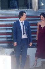 LUCY HALE on the Set of Which Brings Me To You in Keyport 09/20/2022