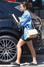 LUCY HALE Out for Iced Coffee at Coffee Bean and Tea Leaf in Los Angeles 09/05/2022