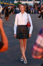 MADELEINE ARTHUR at Tory Burch Show at New York Fashion Week 09/13/2022