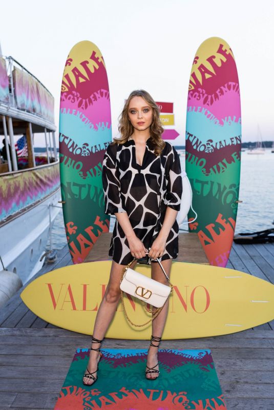 MADELEINE ARTHUR at Valentino Hampton Party 07/22/2022
