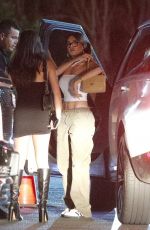 MADISON BEER Arrives at Kaia Gerber