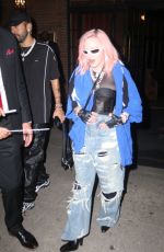 MADONNA Leaves Bowery Hotel in New York 09/19/2022
