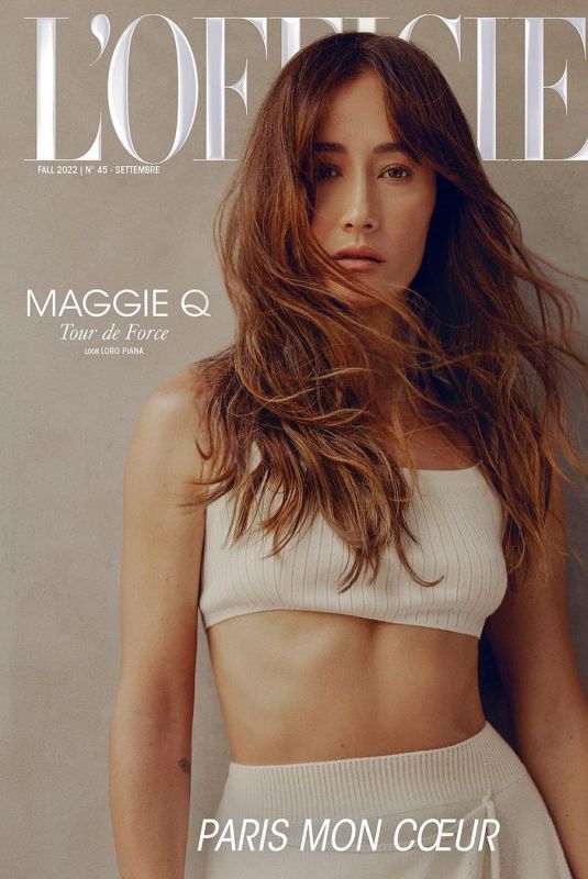 MAGGIE Q for L’Officiel Magazine, Italy Fall 2022