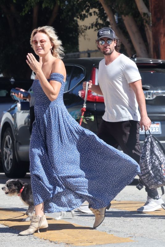 MALIN AKERMAN and Jack Donnelly Out in Los Angeles 09/20/2022