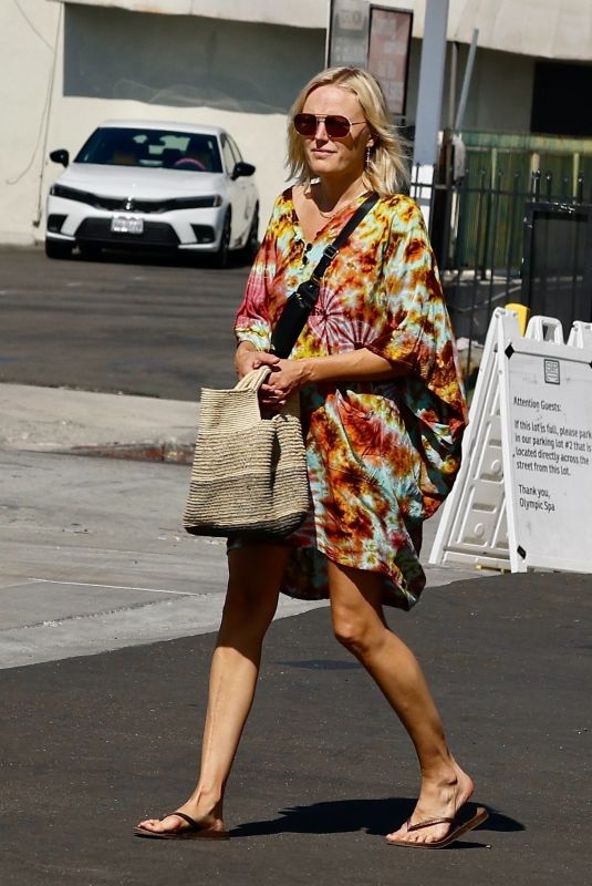 MALIN AKERMAN Heading to Olympic Spa in Los Angeles 09/01/2022