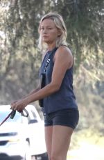 MALIN AKERMAN Out for Morning Walk in Los Angeles 09/06/2022