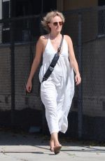 MALIN AKERMAN Shows off Her New Shorter Hairstyle Out in Los Angeles 09/17/2022