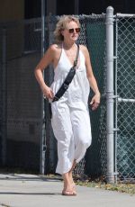 MALIN AKERMAN Shows off Her New Shorter Hairstyle Out in Los Angeles 09/17/2022