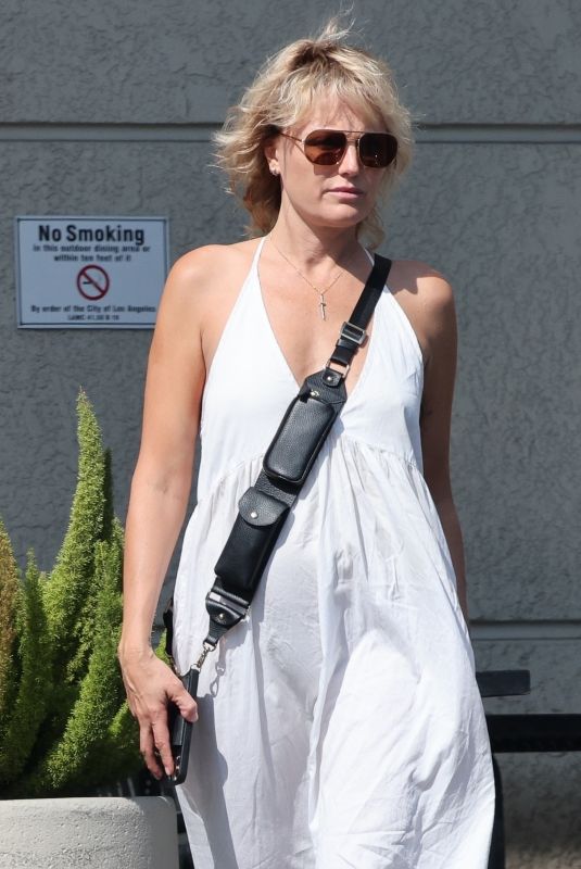 MALIN AKERMAN Shows off Her New Shorter Hairstyle Out in Los Angeles 09/17/2022