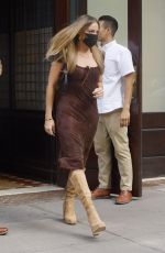 MARGOT ROBBIE and Tom Ackerley Out for Dinner in New York 09/17/2022