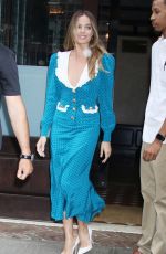 MARGOT ROBBIE Leaves Greenwich Hotel in New York 09/19/2022