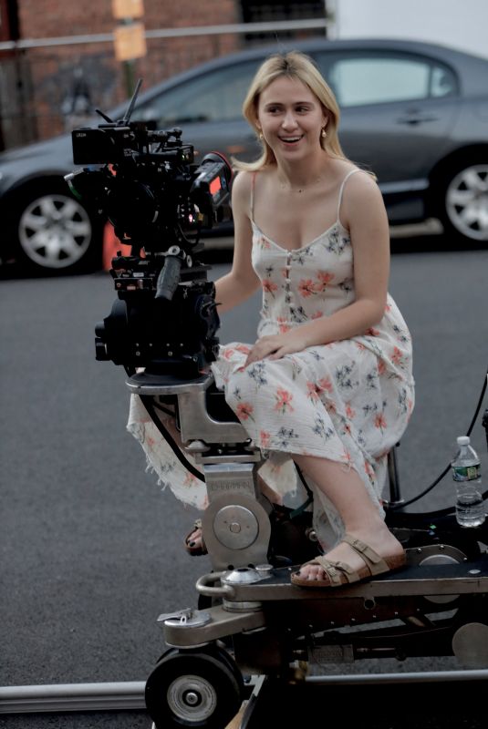 MARIA BAKALOVA on the set of Untitled Movie in Patterson New Jersey 09/02/2022