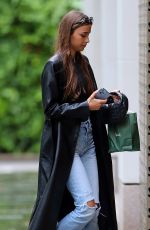 MARIA BEREGOVA Out and About in London 09/08/2022