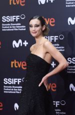 MARIA PEDRAZA at 70th San Sebastian Film Festiva Closing Ceremony 09/24/2022